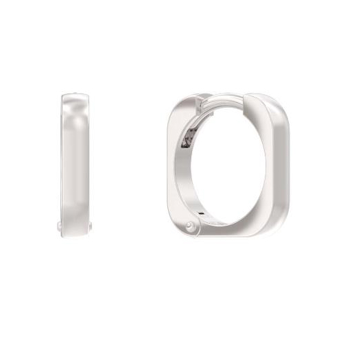 Серебряные cерьги классические