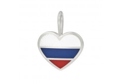 Серебряная подвеска с эмалью