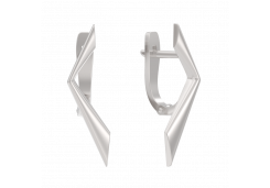 Серебряные cерьги классические