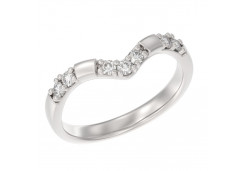 Серебряное кольцо с фианитом