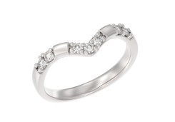 Серебряное кольцо с фианитом