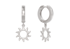 Серебряные cерьги висячие