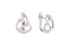 Серебряные cерьги классические