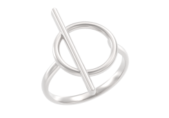 Серебряное кольцо 