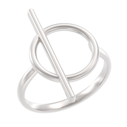 Серебряное кольцо 