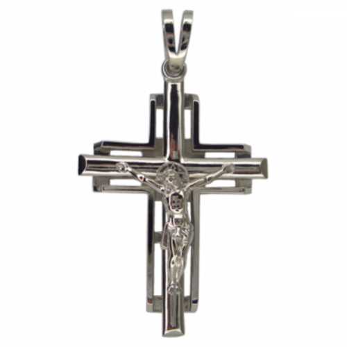 Крест из серебра 925 пробы