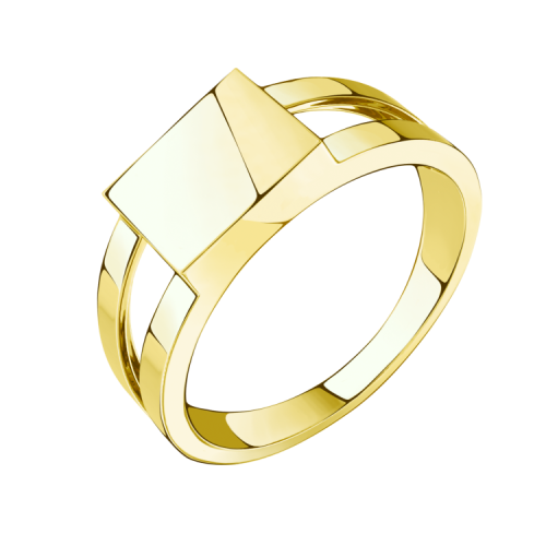 Кольцо из желтого золота 