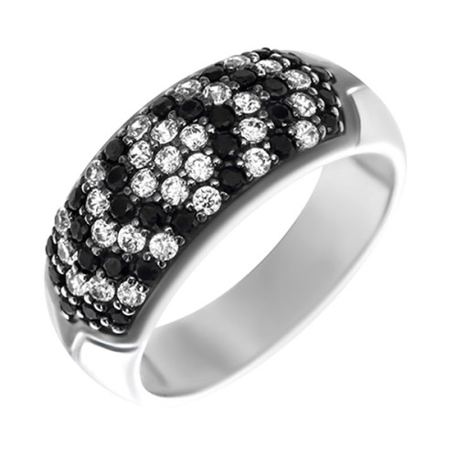 Серебряное кольцо с фианитом