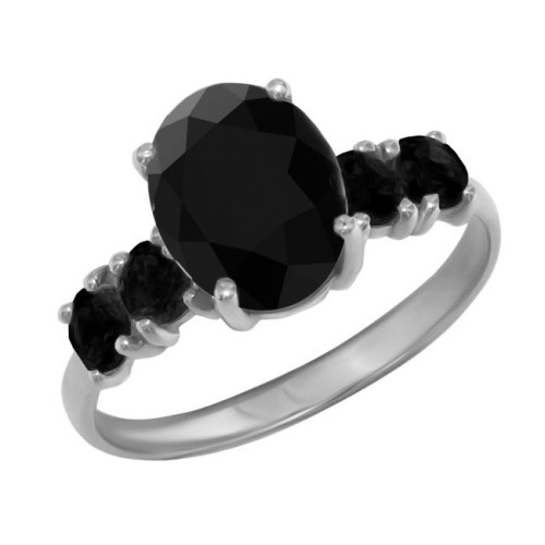 Серебряное кольцо с кварцем