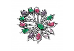 Серебряное кольцо с кварцем