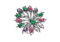 Серебряное кольцо с кварцем