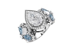 Серебряное кольцо с кварцем