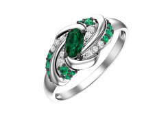 Серебряное кольцо с кварцем