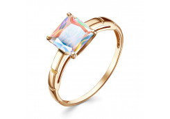 Золотое кольцо с ситаллом