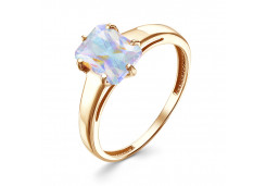 Золотое кольцо с ситаллом