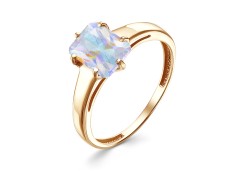 Золотое кольцо с ситаллом