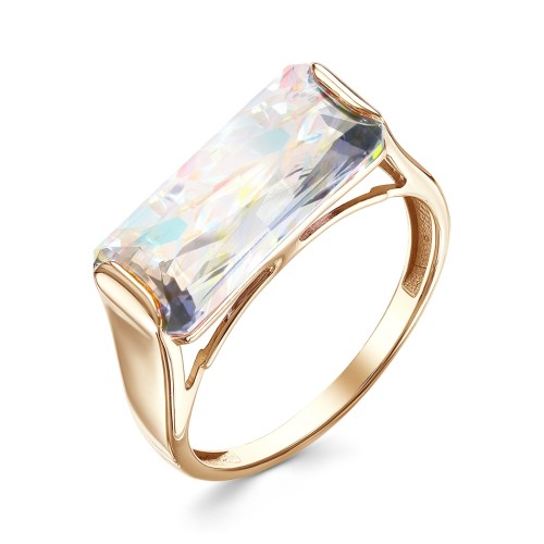 Золотое кольцо с ситаллом