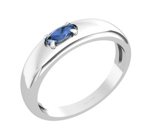 Серебряное кольцо с кварцем