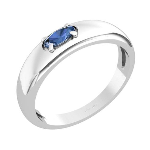 Серебряное кольцо с кварцем