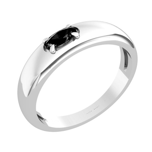 Серебряное кольцо с кварцем