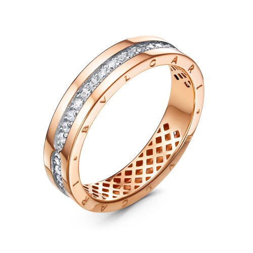 Золотое кольцо с фианитом