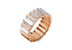 Золотое кольцо с фианитом