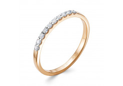 Золотое кольцо с бриллиантом