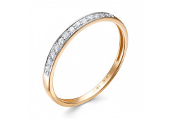 Золотое кольцо с бриллиантом