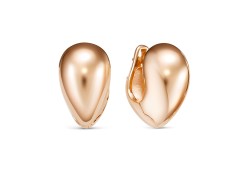 Золотые cерьги классические