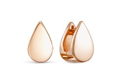 Золотые cерьги классические