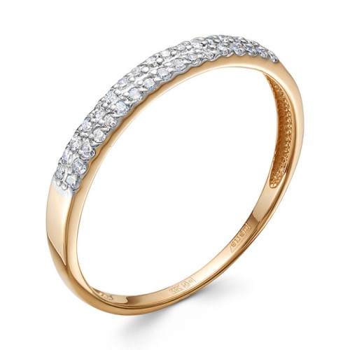 Золотое кольцо с бриллиантом