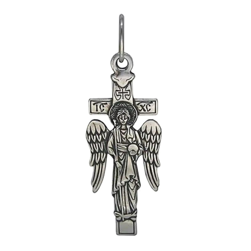 Серебряная подвеска с чернением