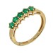 Золотое кольцо с изумрудом