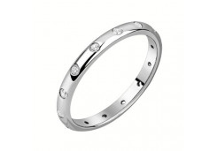 Серебряное кольцо с фианитом