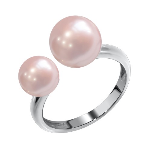 Серебряное кольцо с жемчугом