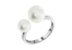 Серебряное кольцо с жемчугом