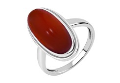 Серебряное кольцо с агатом