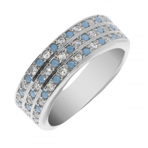 Серебряное кольцо с бирюзой