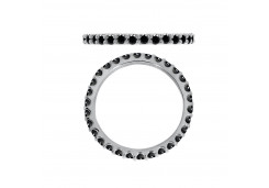 Серебряное кольцо с ситаллом