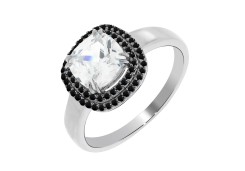 Серебряное кольцо с ситаллом