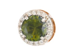 Золотая подвеска с султанитом