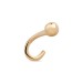 Серьга д/пирсинга из золота 