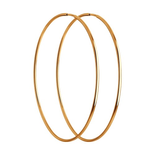 Золотые cерьги конго