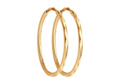 Золотые cерьги конго