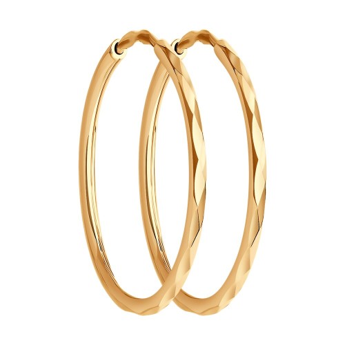 Золотые cерьги конго