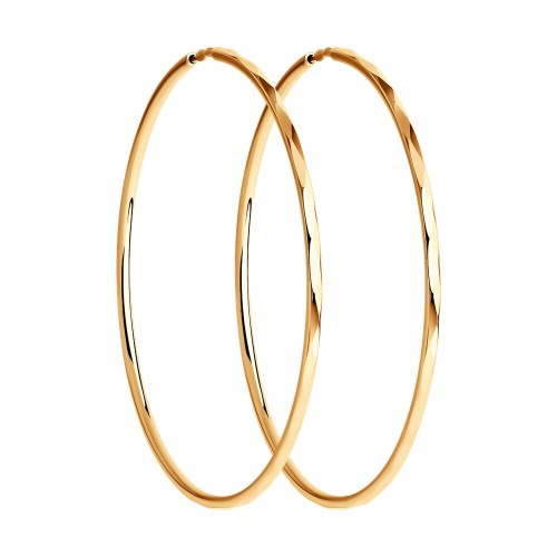 Золотые cерьги конго