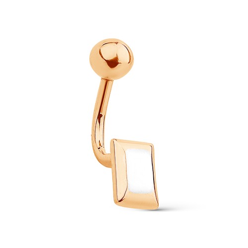 Серьга д/пирсинга из золота 