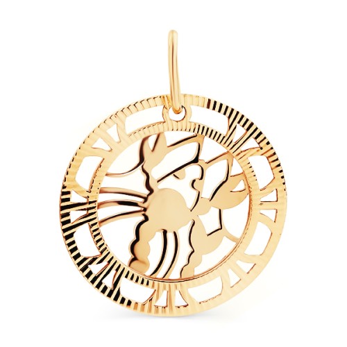 Золотая подвеска 