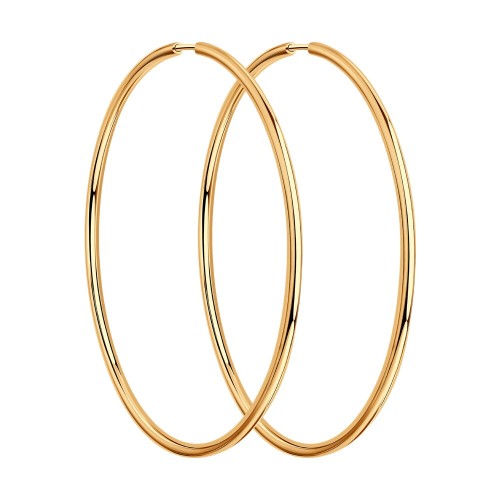 Золотые cерьги конго