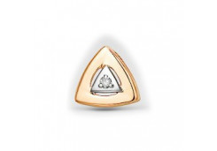 Золотая подвеска с бриллиантом